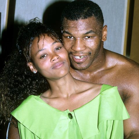 Mike Tyson's first wife was Robin Givens.